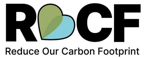 reduce our carbon footprint RCOF logo